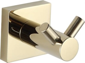 Mexen doppio gancio per asciugamano, dorato - 7081835-50