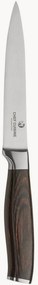 Coltello utility con manico in legno Pakkawood Troy