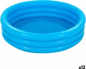 Piscina Gonfiabile per Bambini Intex Azzurro Anelli 156 L 114 x 25 cm (12 Unità)
