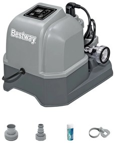Bestway - Cloratore al Sale Flowclear Hydrogenic per Piscine fino a 26.498 l con Timer e Modalitá di Autopulizia