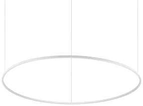 Sospensione Moderna Oracle Alluminio-Plastiche Bianco Led 89W 4000K D150Cm