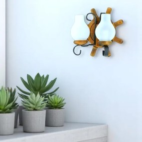 Applique TIMONA 2xE14/40W/230V faggio