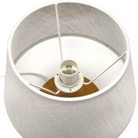 Brilagi - LED Lampada da tavolo ANTHONY 1xE14/40W/230V quercia/bianco
