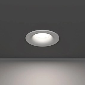 Eglo 902271 - Plafoniera da incasso per bagno SALABATE LED/4,9W/230V Ø8,8cm IP65 bianco