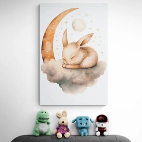Quadro su tela – Coniglietto sognante