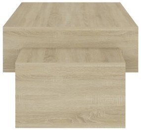 Tavolino da Salotto Rovere Sonoma 105x55x32 cm in Truciolato