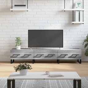 Mobile Porta Tv Grigio Sonoma 150x36x30 Cm İn Legno Multistrato /
