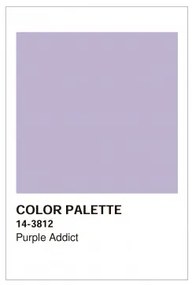 Poster Decorativo (30x40 cm) Color Palette Violetta Lavanda - Sklum