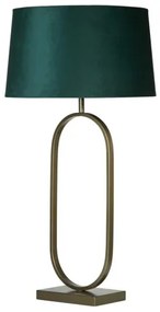 Searchlight EU94102EM - Lampada da tavolo MODISH 1xE27/60W/230V verde