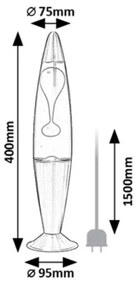 Rabalux 76106 - LED Lampada lava (lampada Astro) LOLLOPOP 3 LED/25W/230V