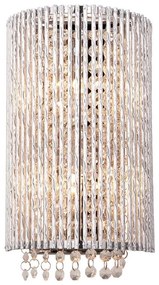 Endon 81978 - Applique di cristallo GALINA 2xG9/25W/230V cromo lucido