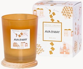 Candela profumata fatta a mano Toffee Crunch (nocciola, caramello, vaniglia)