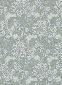 Morris & Co Carta da parati Seaweed - Silver/ Ecru