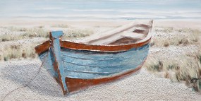 Dipinto su tela Barca, multicolore 120 x 60 cm