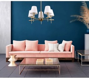 ITALUX MD38482-5 - Lampadario a sospensione con supporto rigido BALTER 5xE14/40W/230V