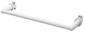 Portasciugamani Bianco 36cm Serie Smart per Scaldasalviette e Termoarredo Bianco
