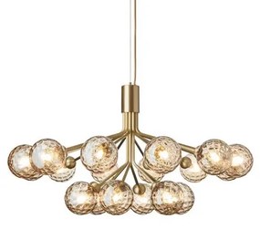 Apiales 18 Lampadario Brushed Brass/Optic Gold - Nuura