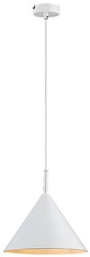 Rabalux 72008 - Lampadario a cavo JAROD 1xE27/40W/230V bianco