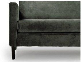 Divano in velluto grigio verde 220 cm Adagio - Scandic