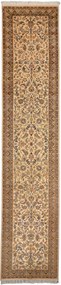 Tabriz Tappeto 370x80 Beige (Pakistan) Annodato A Mano