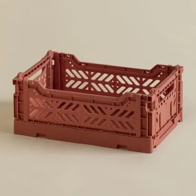 Scatola di plastica pieghevole e impilabile Doli Terracotta & 26 cm - Sklum