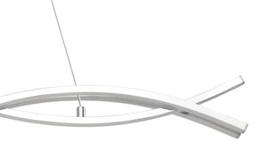 Eglo 96102 - Lampadario LED LASANA 2 3xLED/13W/230V