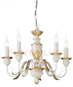 Lampada a sospensione firenze sp5 bianco