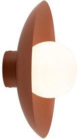 Applique SLATE 1xG9/8W/230V diametro 28 cm color mattone