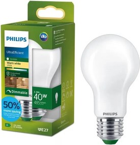 Lampadina LED dimmerabile Philips ULTRAEFFICIENT A60 E27/2,3W/230V 2700K