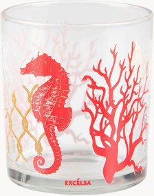 Set di 3 bicchieri Coral
