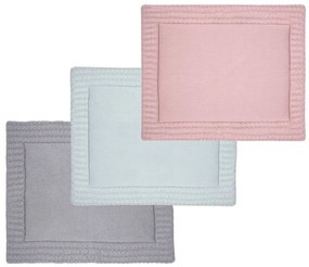 Tappeto da gioco in cotone rosa, 70 x 90 cm - Kindsgut