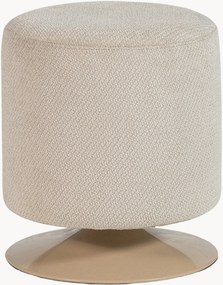 Pouf girevole in bouclé Islen