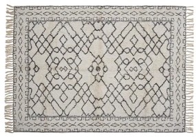 Bloomingville - Jaqueline Rug White/Cotton Bloomingville