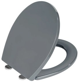 Sedile WC con chiusura Easy-Close (automatica) 37 x 44,5 cm Ostuni – Wenko