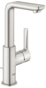 Rubinetto per lavabo Lineare cromo spazzolato lucido GROHE