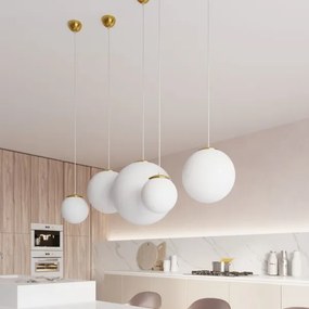 Sollux SL.0717 - Lampadario su filo TOYA 1xE27/60W/230V d. 40 cm