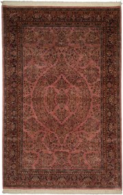 Sarouk Tappeto 200 x 300 Rosa (Indian) Annodato A Mano