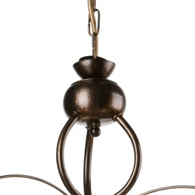 Lampadario a sospensione con catena RETRO II 3xE27/60W/230V