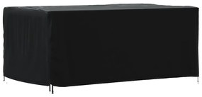 Copertura mobili giardino nera 172x113x73cm impermeabile 420d