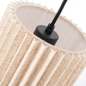 Brilagi - Lampadario sospeso a cavo NORDIC WAVE 3xE27/15W/230V diam. 38 cm lino/nero