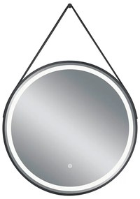 Specchio a parete con illuminazione ø 60 cm Fine - Mirrors and More