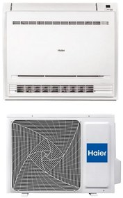 Climatizzatore Condizionatore Haier Console Pavimento Inverter 12000 Btu AF35S2SD1FA R-32 Wi-Fi Optional con Telecomando di Serie - Novità