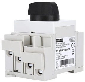 Interruttore di Manovra Fotovoltaico - Sezionatore 4 Poli 1.200V DC 32A