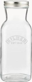 Set di 4 bottiglie in vetro Kilner