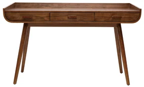 Scrivania vintage in legno noce HALLEN