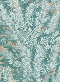 Cole & Son Carta da parati Florencurt - Teal