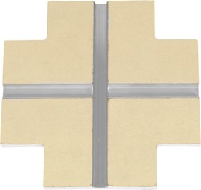 Cartongesso tipo "X" con Profilo in alluminio - Resistente all'Umidità