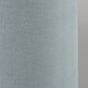 Lampada a sospensione nera con paralume 35 cm blu chiaro regolabile - Blitz