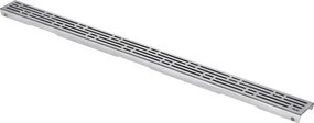 Tece TECEdrainline griglia lineare design basic da 700 mm in acciaio inox spazzolato