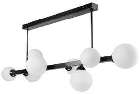 Lampadario on a pole ASTRO 8xG9/5W/230V nero